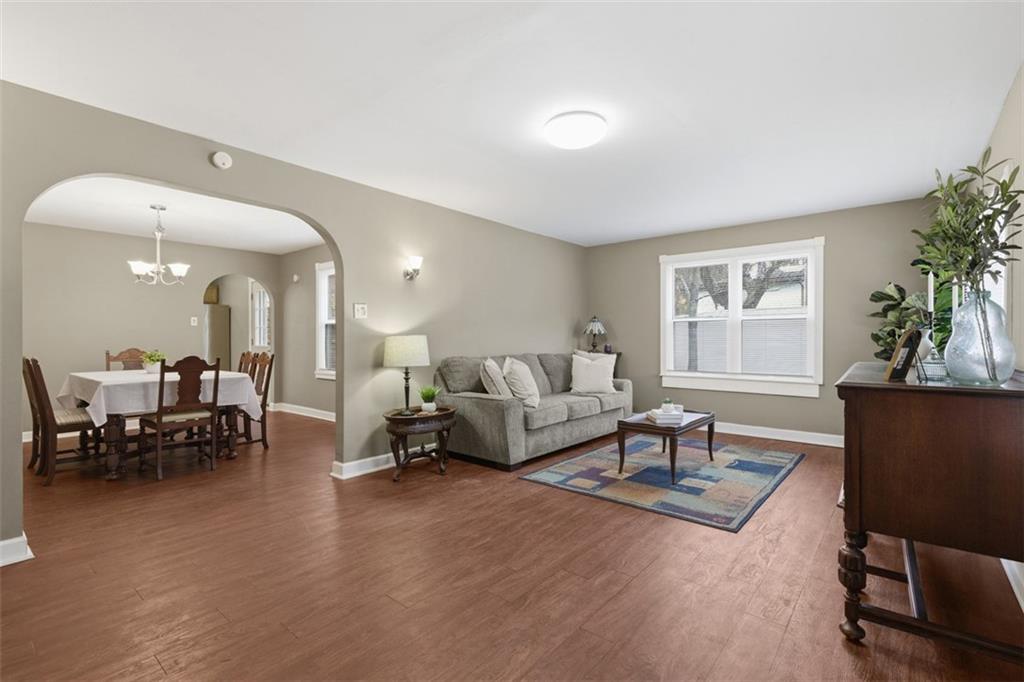 2609 Lah Road Gibsonia, PA 15044 - Photo 8 of 48 a living room with furniture and a large window