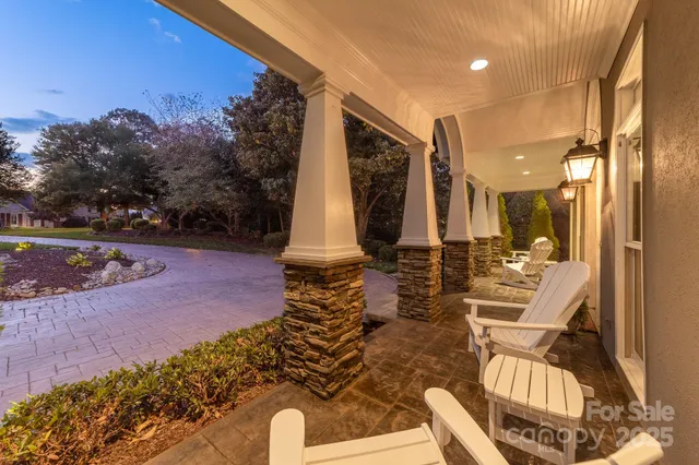 a view of living room and patio