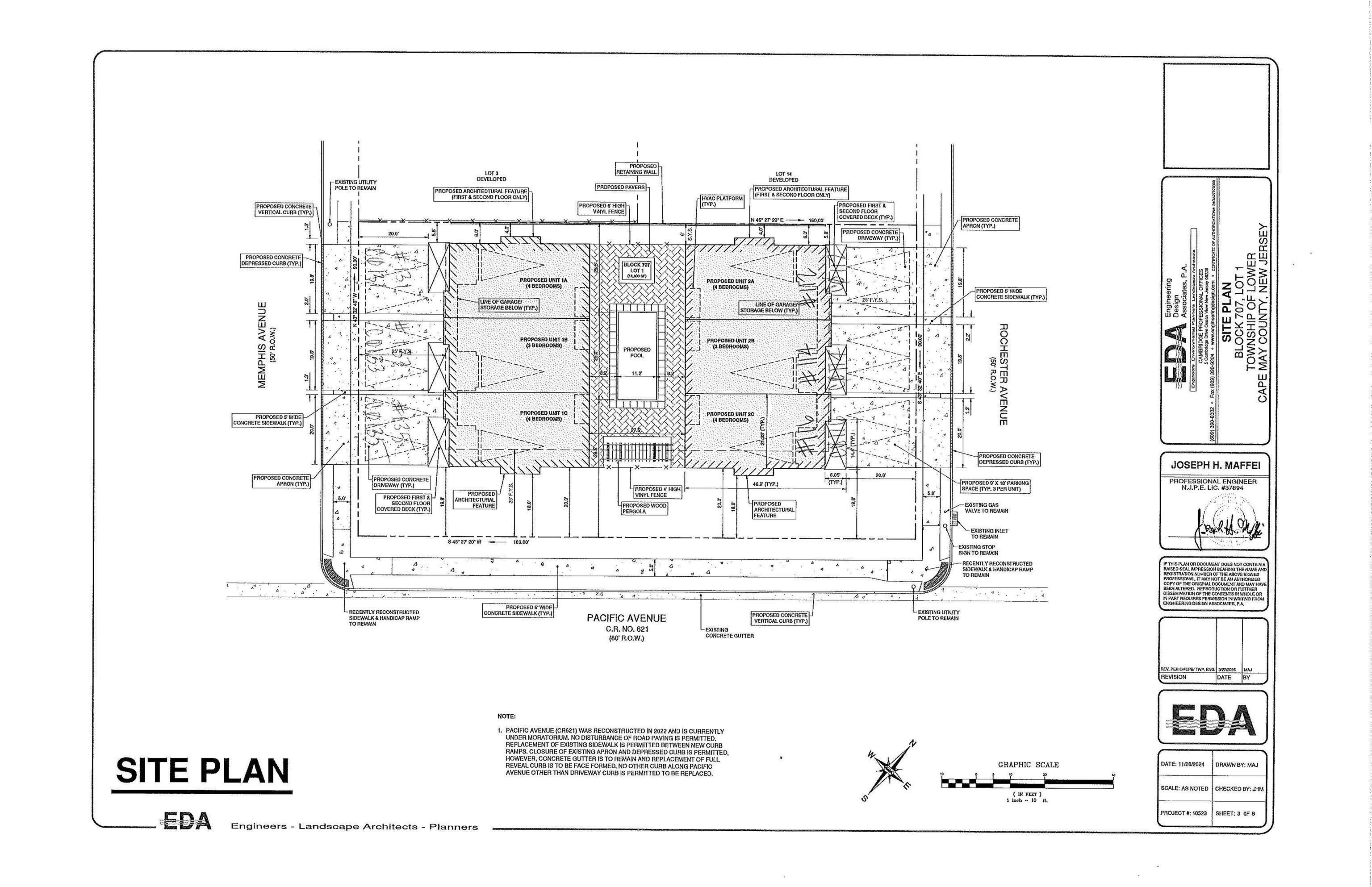 114 East Rochester, Unit 114 Wildwood, NJ 08204 - Photo 2 of 7 a view of a large building with a city view