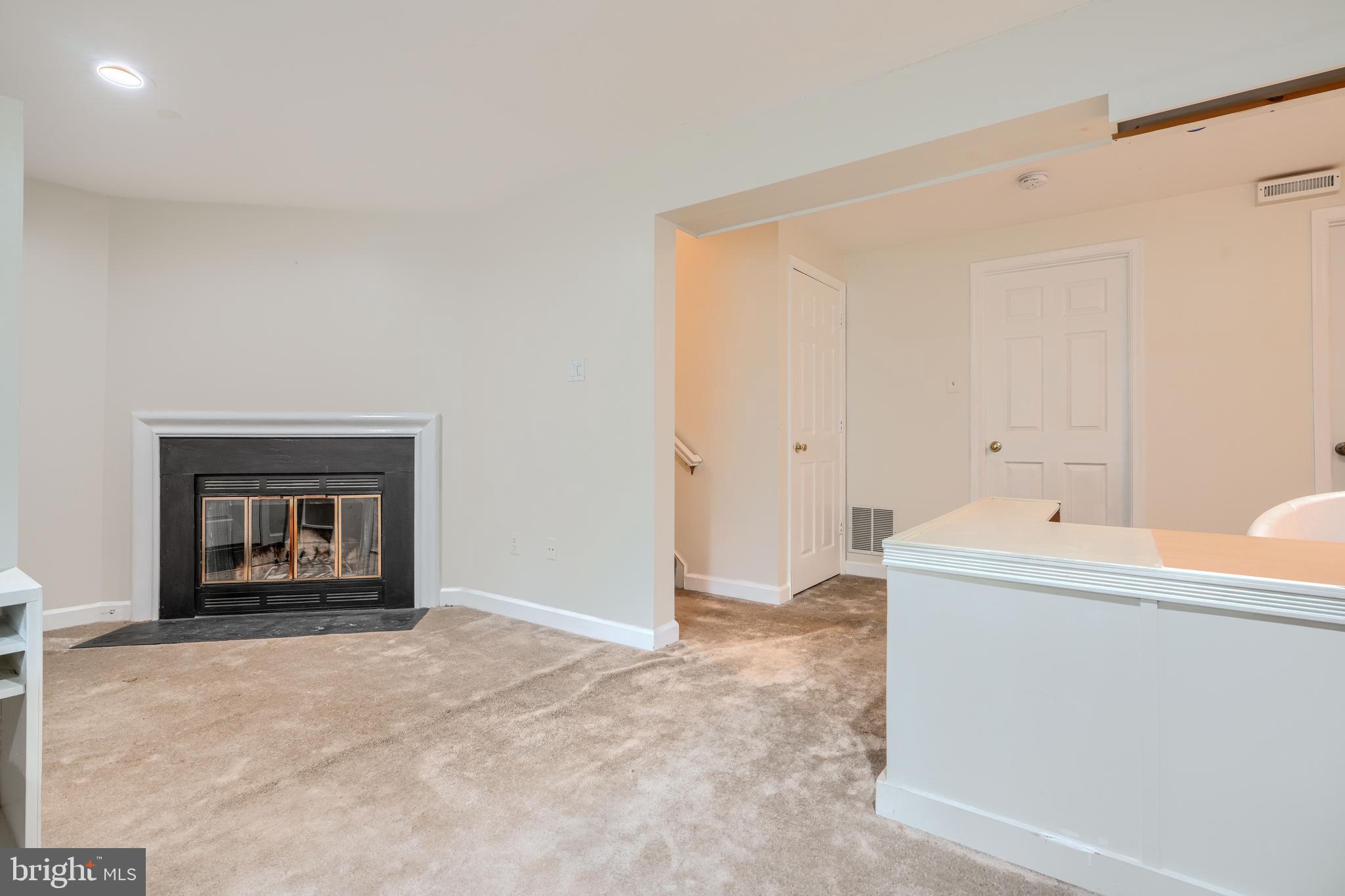 1 Second Tee Court Baltimore, MD 21209 - Photo 36 of 41 a view of a room with a sink and a fireplace