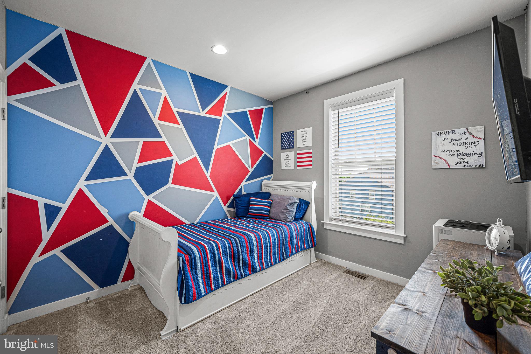 3451 Flatwoods Drive Frederick, MD 21704 - Photo 21 of 43 a bedroom with a bed and a windows