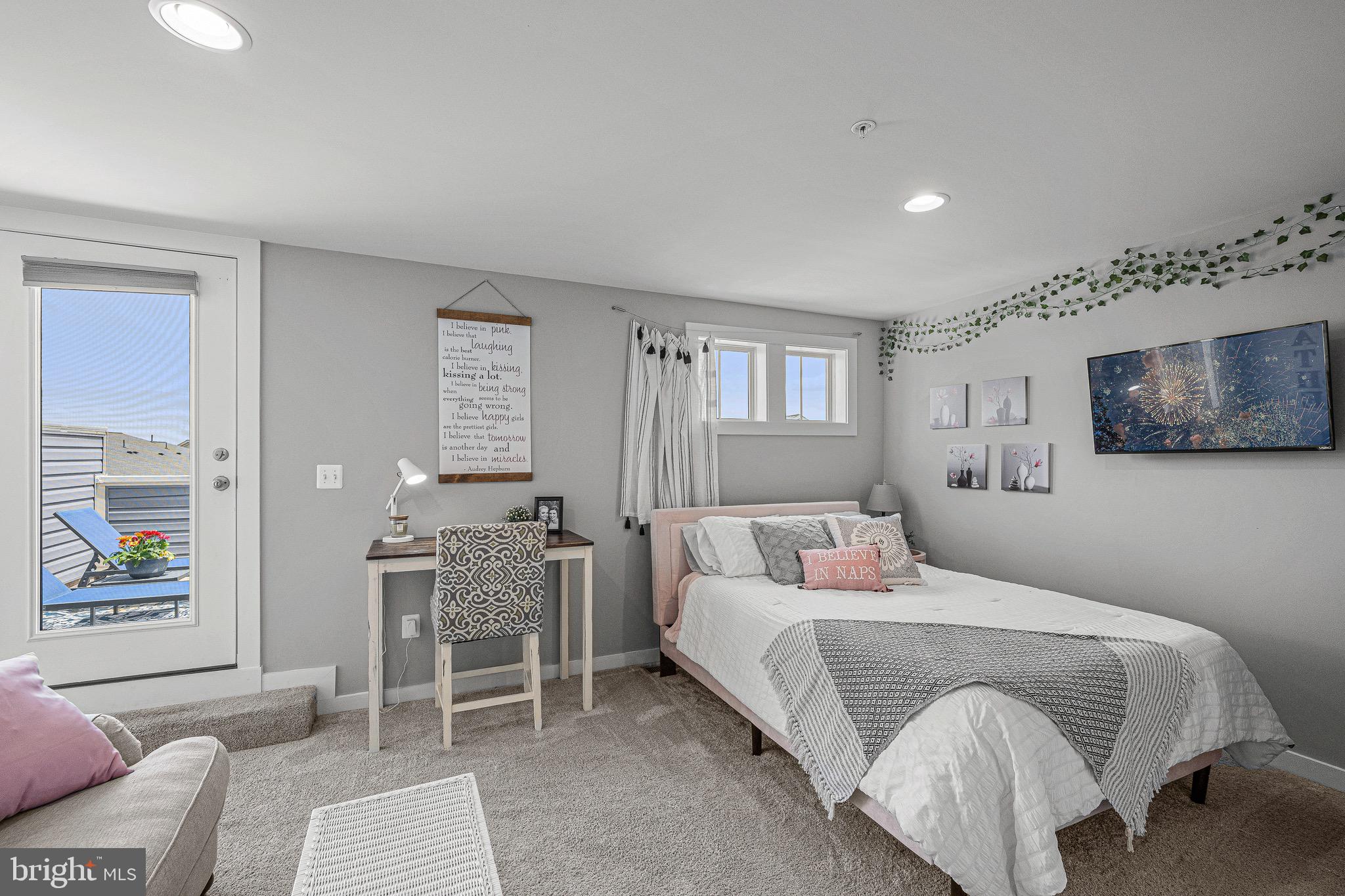 3451 Flatwoods Drive Frederick, MD 21704 - Photo 31 of 43 a bedroom with a bed and a couch