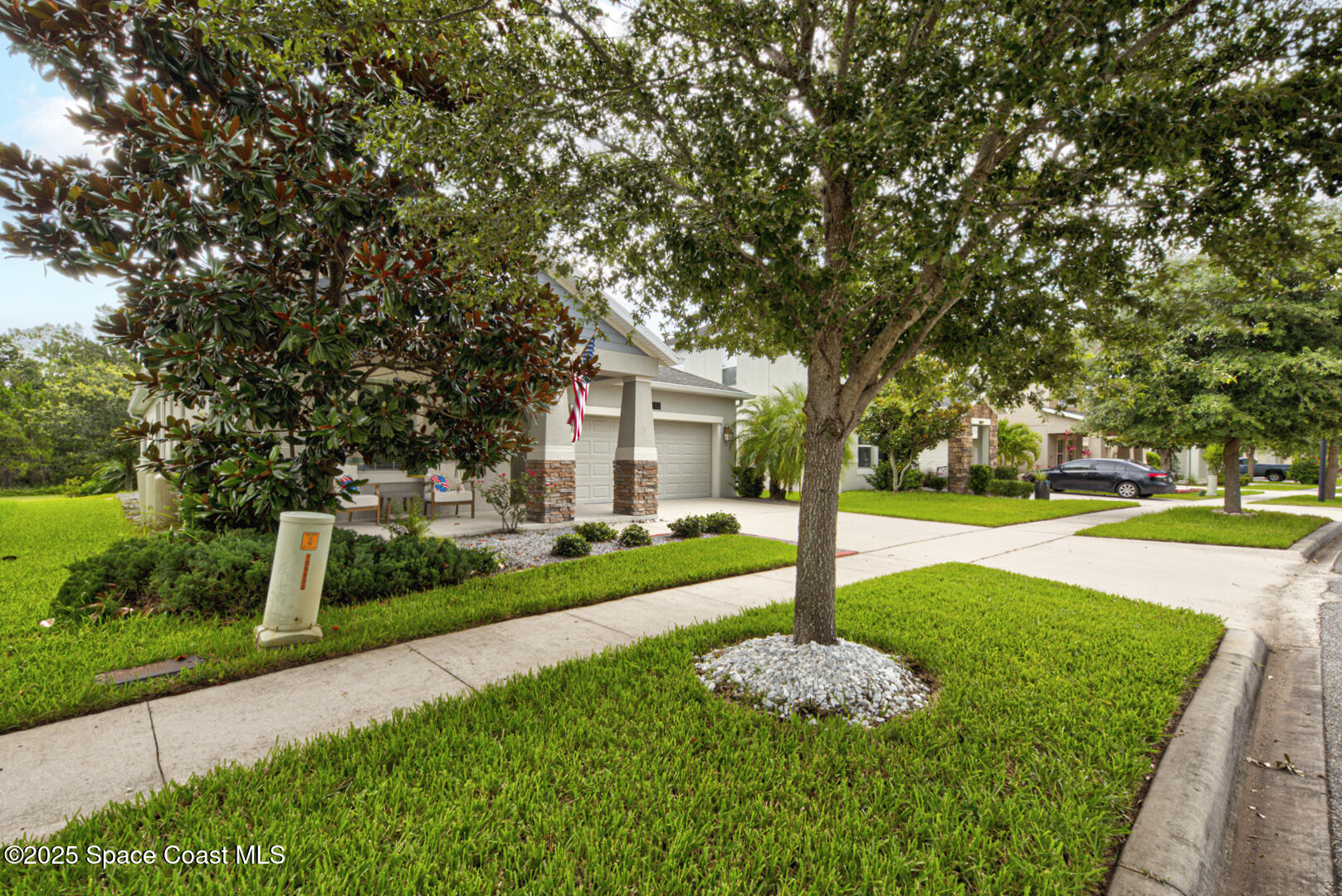 3142 Dark Sky Drive Harmony, FL 34773 - Photo 53 of 54 a house with swimming pool in front of it