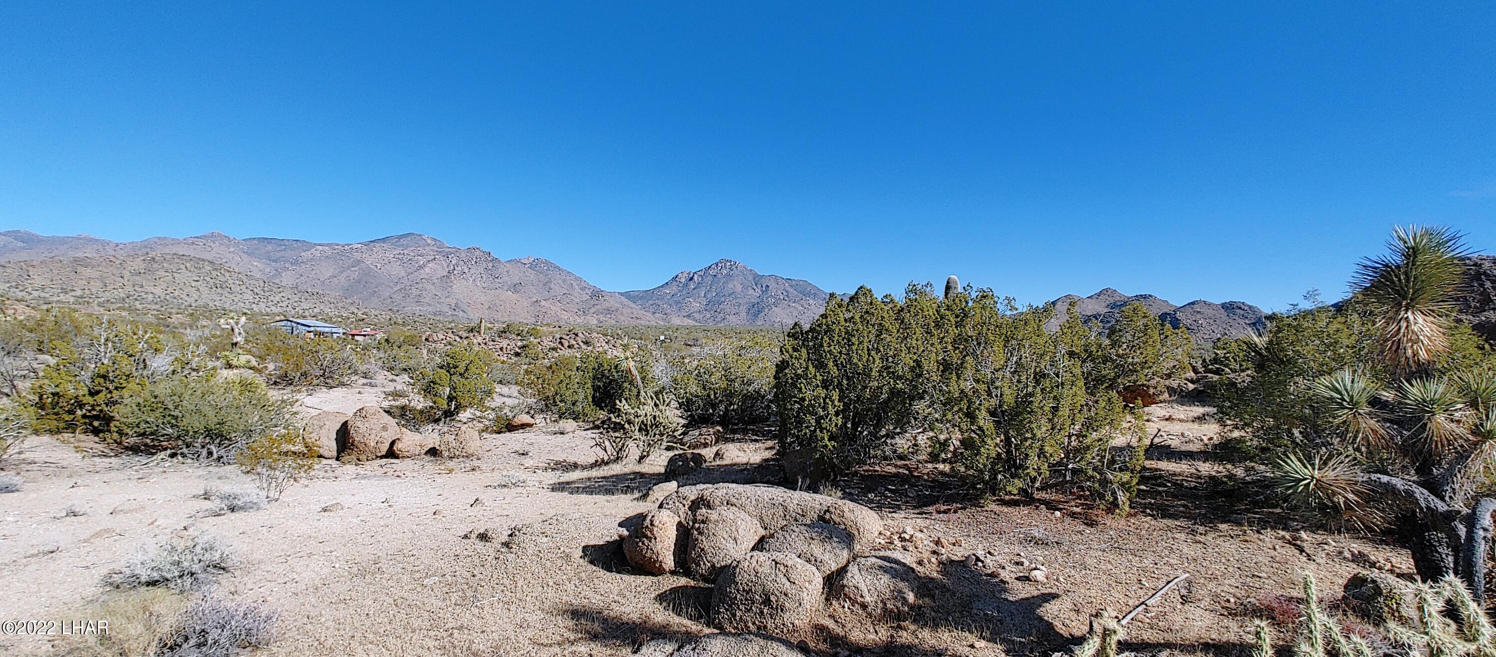 3611 South La Cienega Ranch Road Yucca, AZ 86438 - Photo 17 of 75 View to the east towards La Cienega Ranch