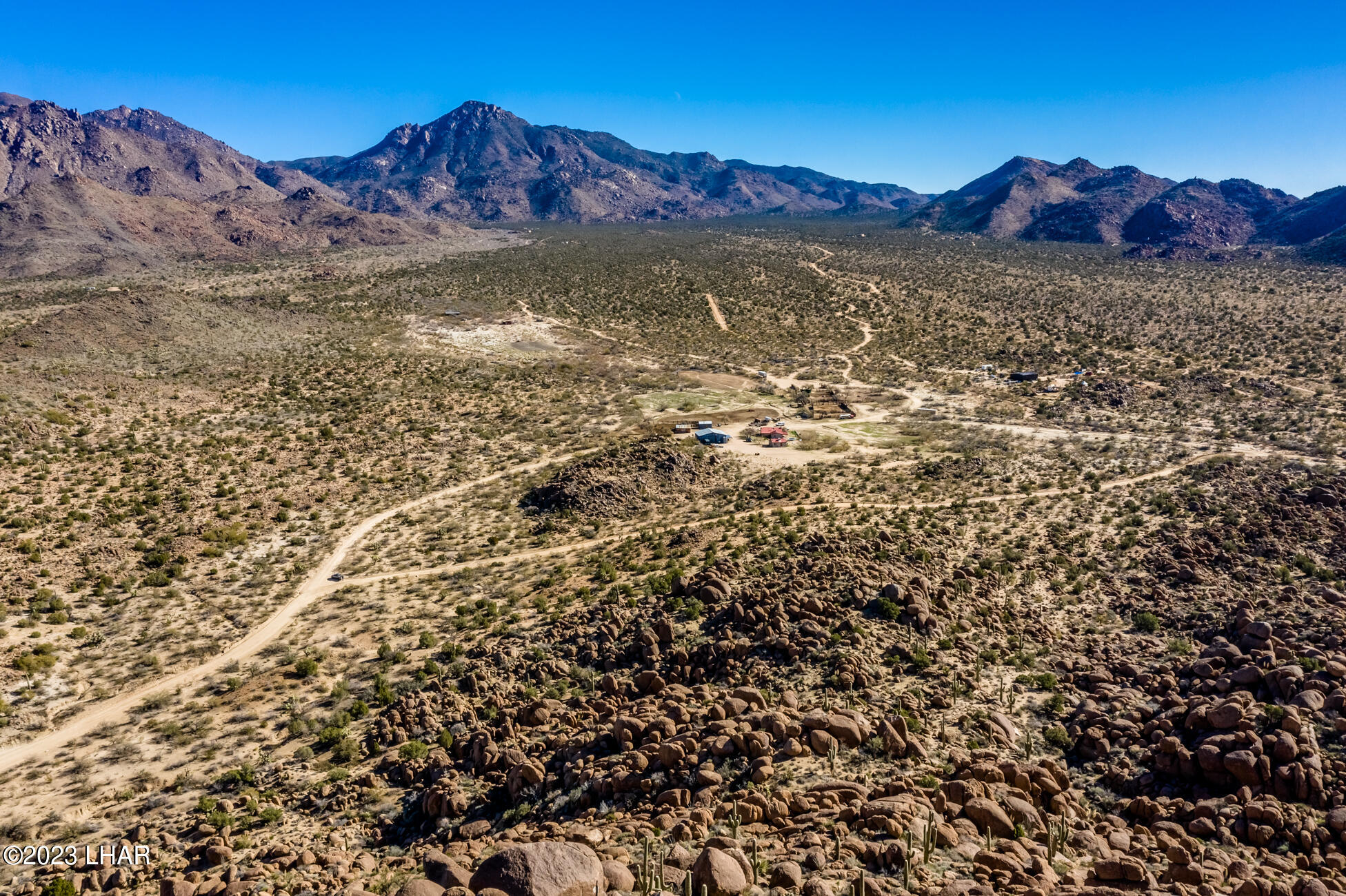 3611 South La Cienega Ranch Road Yucca, AZ 86438 - Photo 69 of 75 3611LaCienegaRanchRdDrone_19