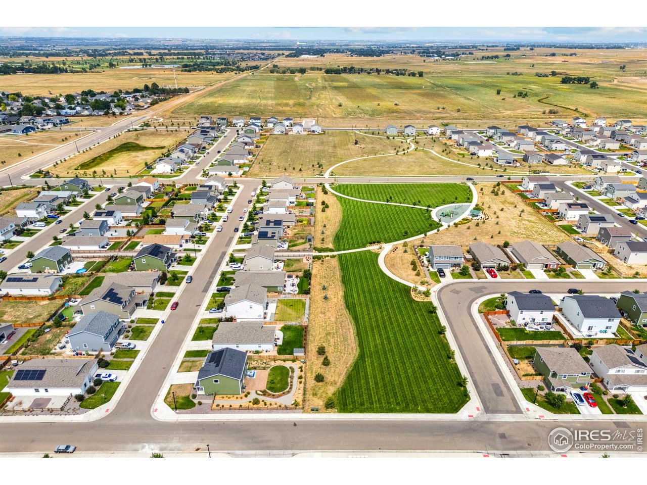 7465 Slate Place Frederick, CO 80530 - Photo 26 of 28 an aerial view of a swimming pool
