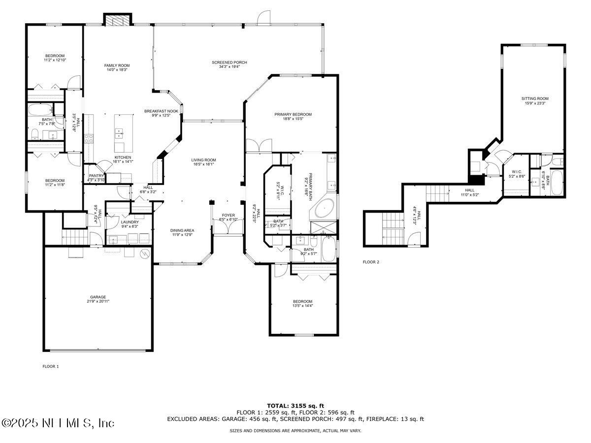 760 Mill Stream Road Ponte Vedra Beach, FL 32082 - Photo 34 of 34 a picture of floor plan