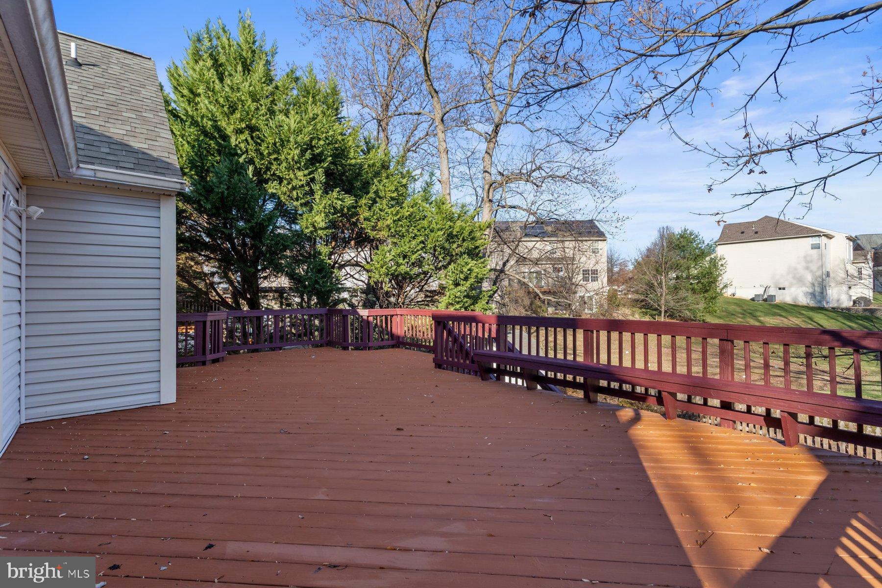 12907 Hawkshead Terrace Silver Spring, MD 20904 - Photo 14 of 30 Spacious deck with backyard view