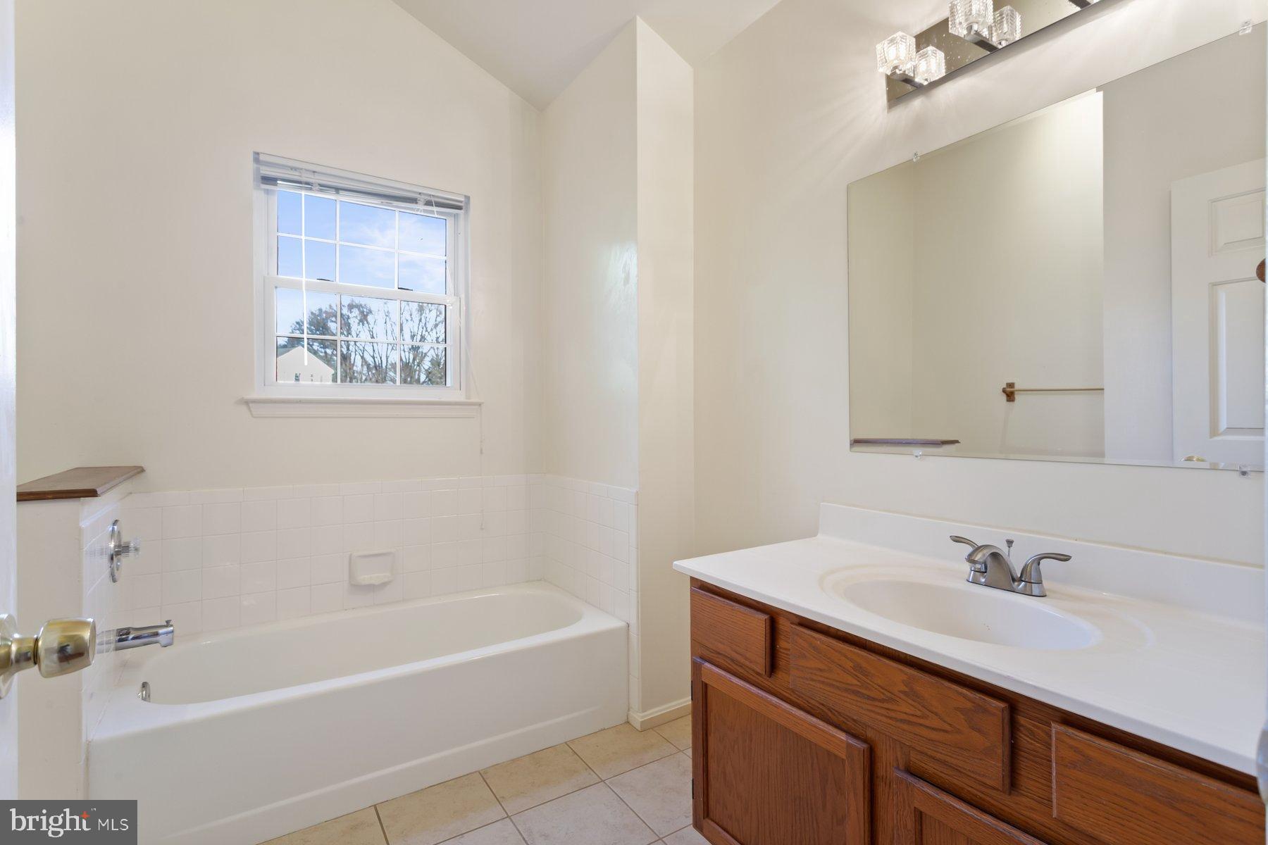 12907 Hawkshead Terrace Silver Spring, MD 20904 - Photo 19 of 30 a bathroom with a tub sink and mirror