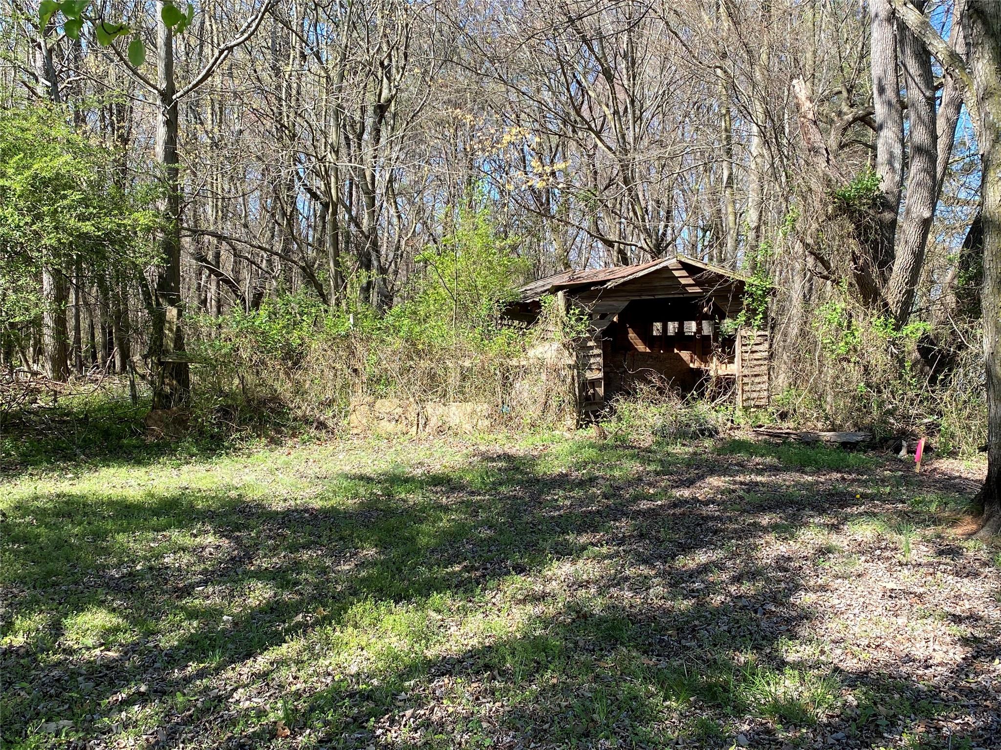 2 Vann Sneed Road Marshville, NC 28103 - Photo 3 of 5 a view of a yard with plants and a bench