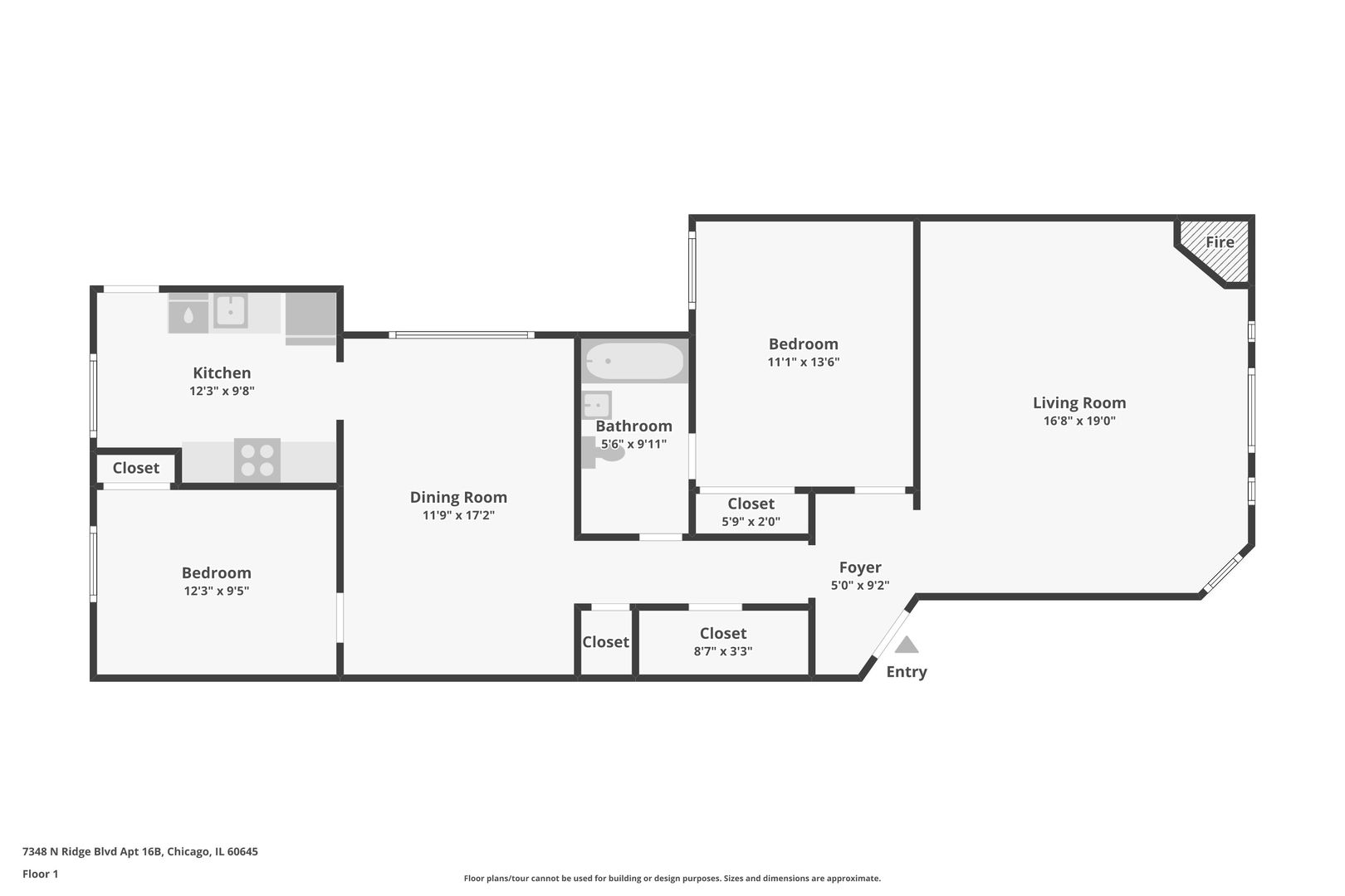 7348 North Ridge Boulevard, Unit 16B Chicago, IL 60645 - Photo 38 of 38 Gallery Image 38