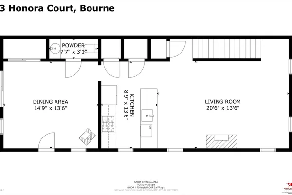 $474,900 | 3 Honora Court, Unit 3, Buzzards Bay, MA 02532