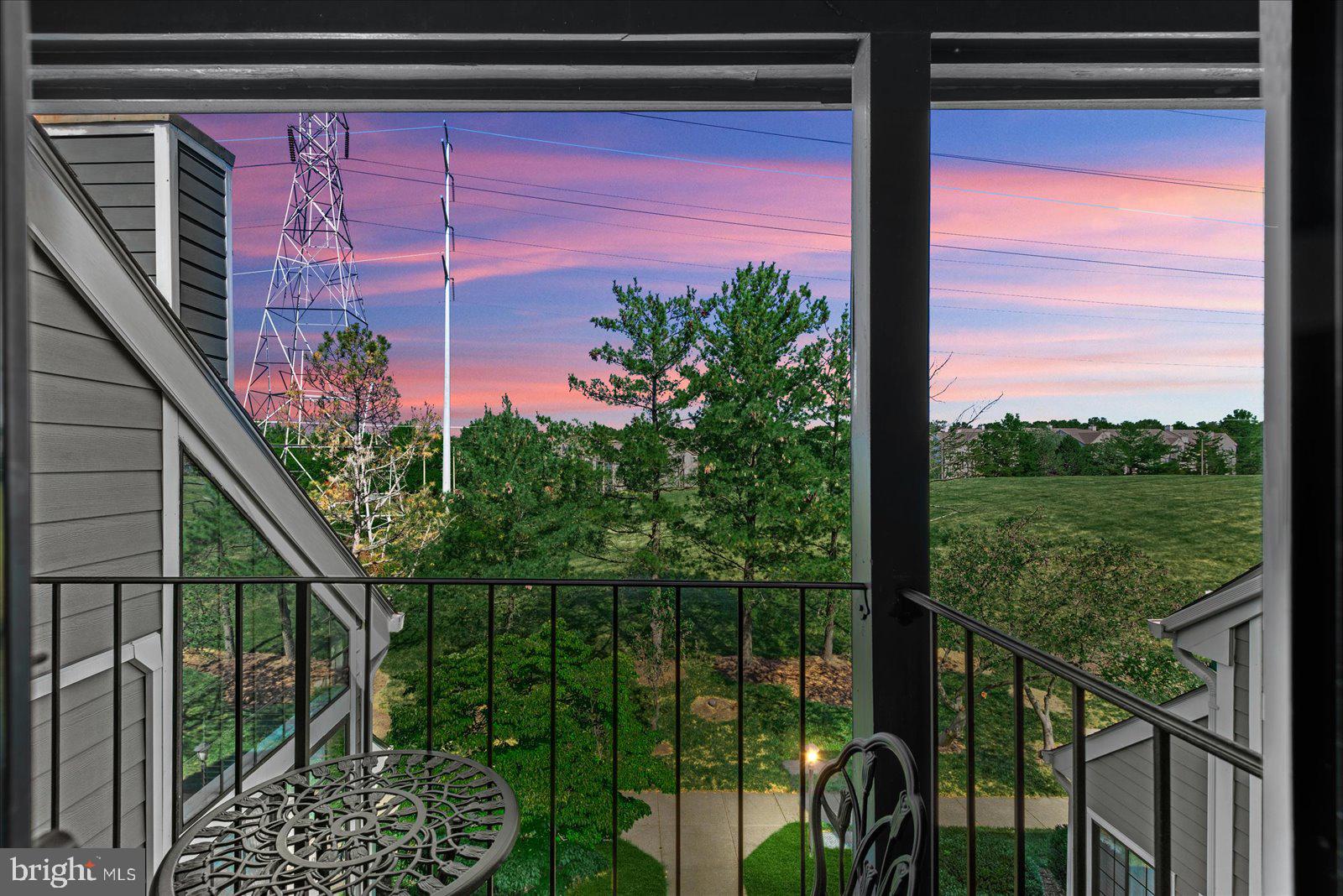 6000 F Mersey Oaks Way, Unit 1F Alexandria, VA 22315 - Photo 5 of 35 a view of a balcony