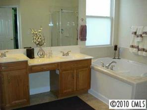 8152 Evanston Falls Road Huntersville, NC 28078 - Photo 7 of 8 a bathroom with a sink and a mirror