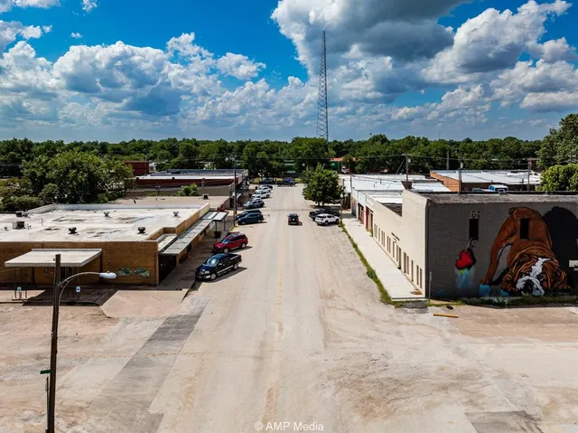 a view of a terrace with a bench