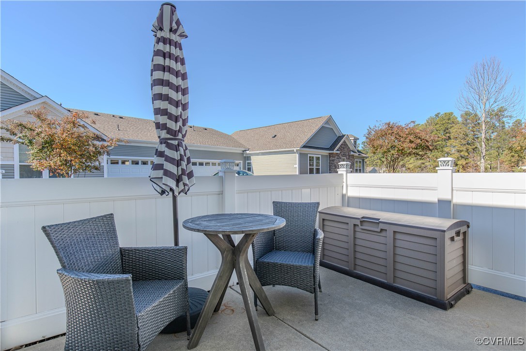 12114 Blossom Point Road Chester, VA 23831 - Photo 14 of 15 View of patio