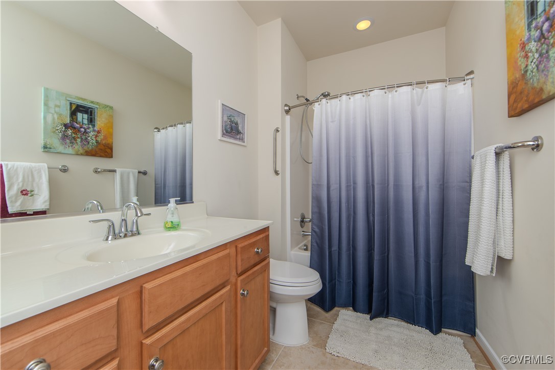 12114 Blossom Point Road Chester, VA 23831 - Photo 8 of 15 Full bathroom with shower / bath combo with shower