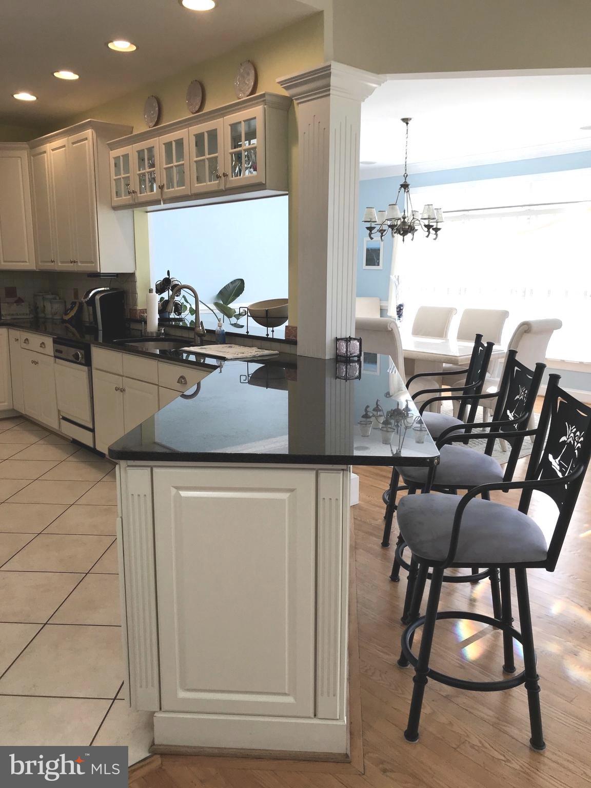 1227 Turkey Point Road Edgewater, MD 21037 - Photo 10 of 30 Kitchen Breakfast Bar/Open to Liv. and Dinning rms