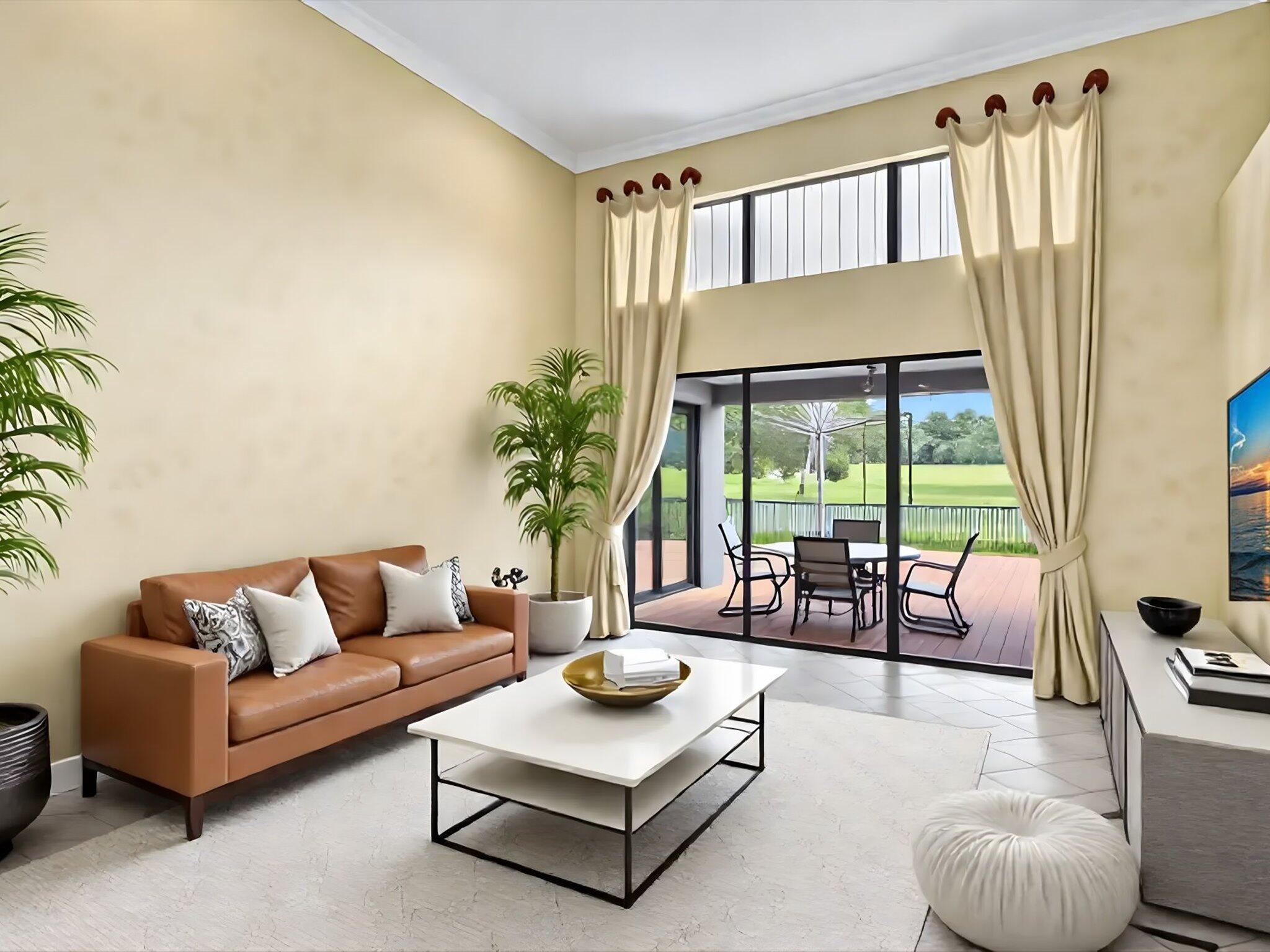 Staged room