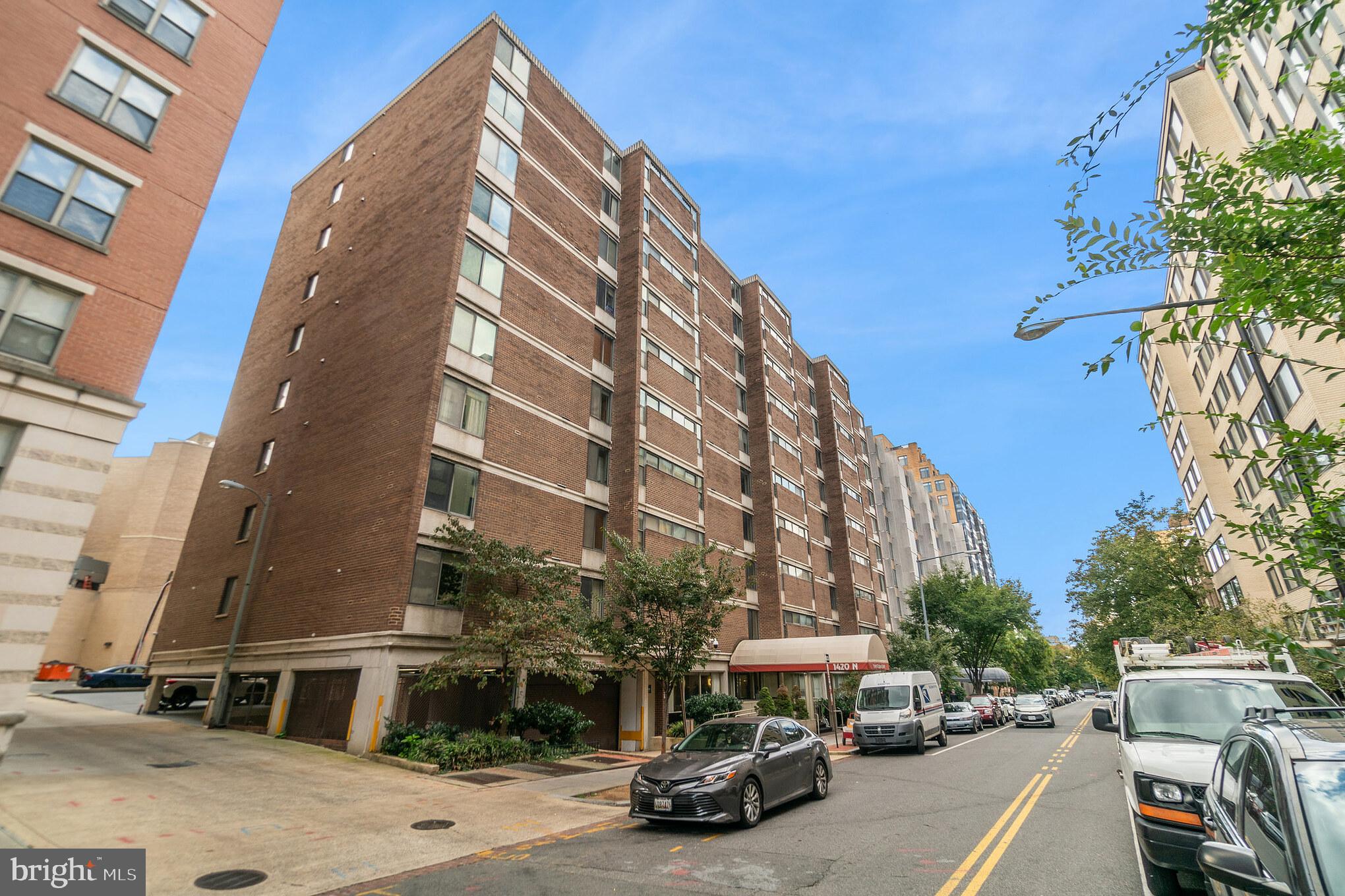 1420 N Street Northwest, Unit 605 Washington, DC 20005 - Photo 14 of 14 a view of a street with cars
