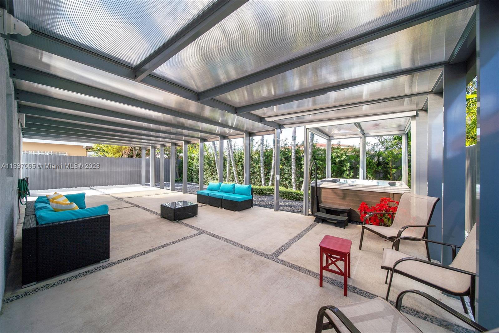 3436 Southwest 88th Place Miami, FL 33165 - Photo 20 of 43 a building outdoor space with patio furniture