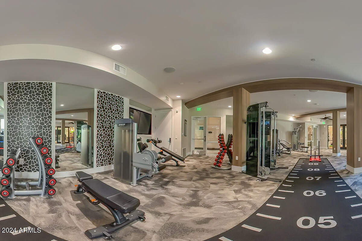 777 East Stella Lane, Unit C1 Phoenix, AZ 85014 - Photo 31 of 34 Gym
