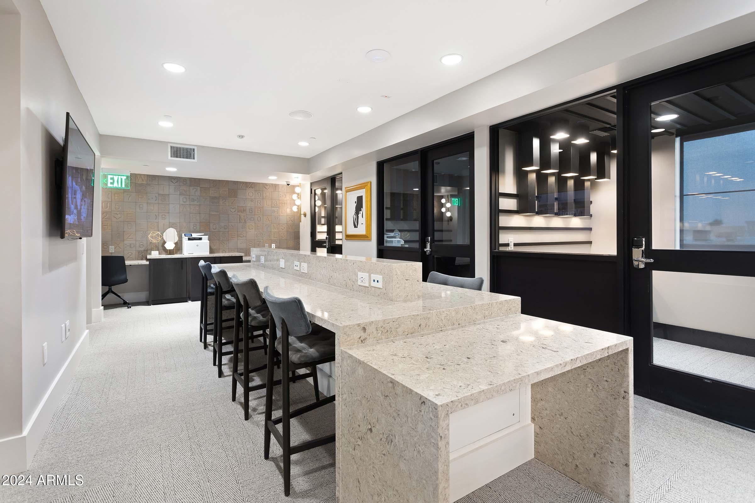 777 East Stella Lane, Unit C1 Phoenix, AZ 85014 - Photo 33 of 34 On- Site Business Center