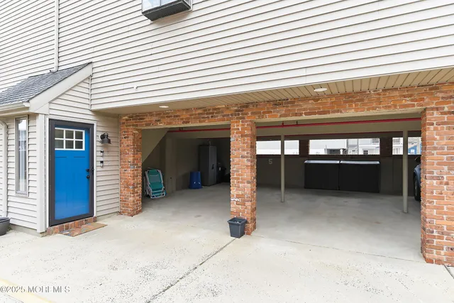 a front view of a building with entryway