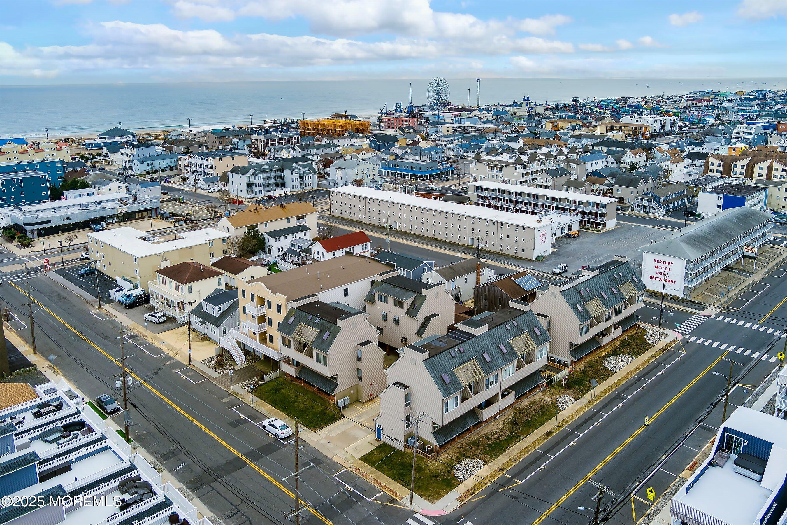 132 Sampson Avenue, Unit 2 Seaside Heights, NJ 08751 - Photo 21 of 41 an aerial view of a city
