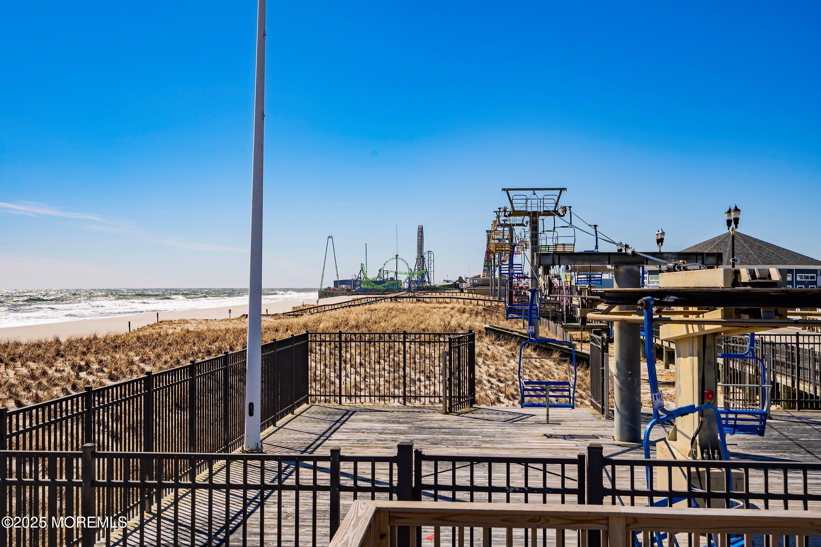 132 Sampson Avenue, Unit 2 Seaside Heights, NJ 08751 - Photo 32 of 41 a view of a balcony with city view