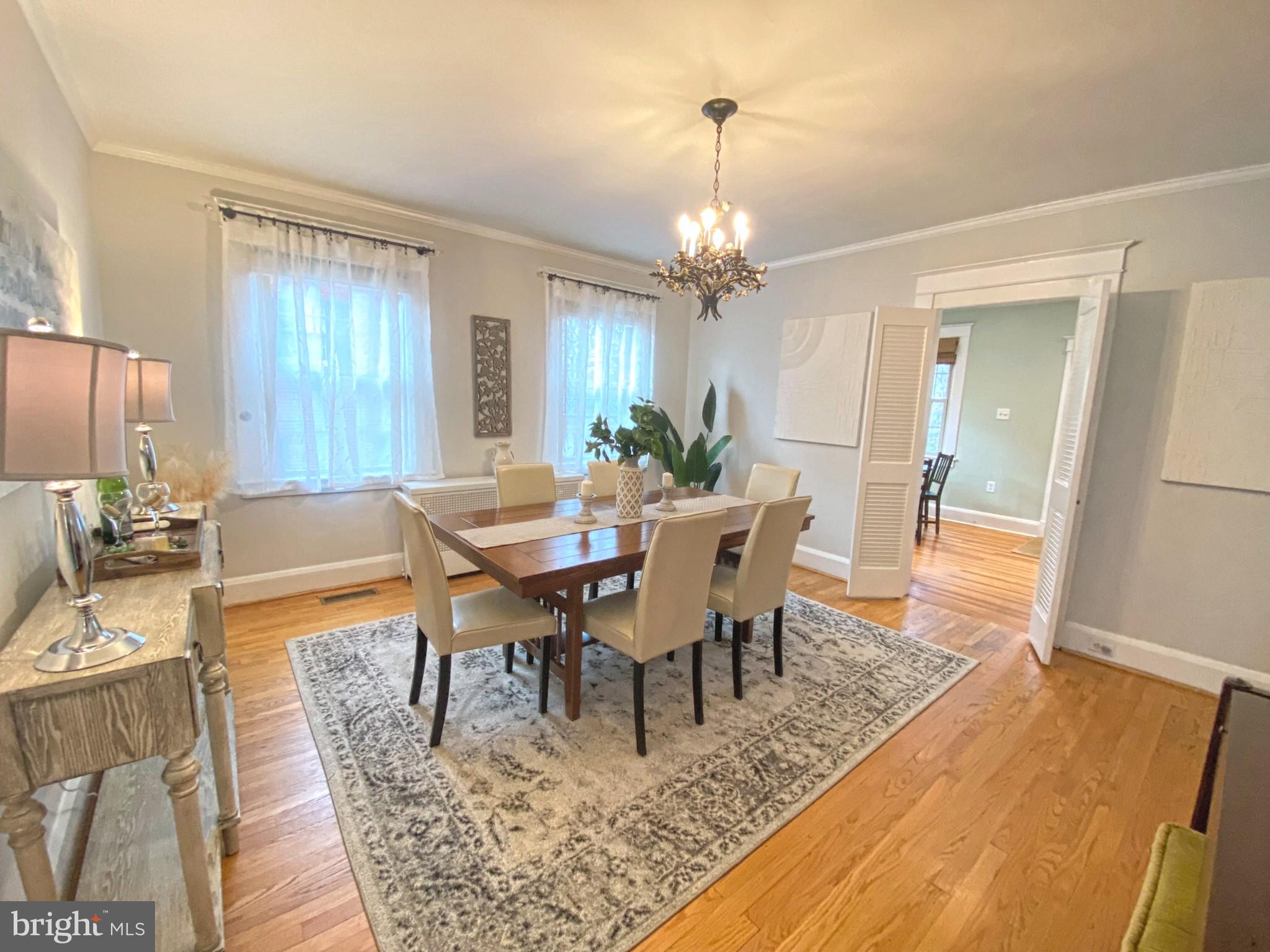 306 St Dunstans Road Baltimore, MD 21212 - Photo 17 of 56 a view of a dining room with furniture