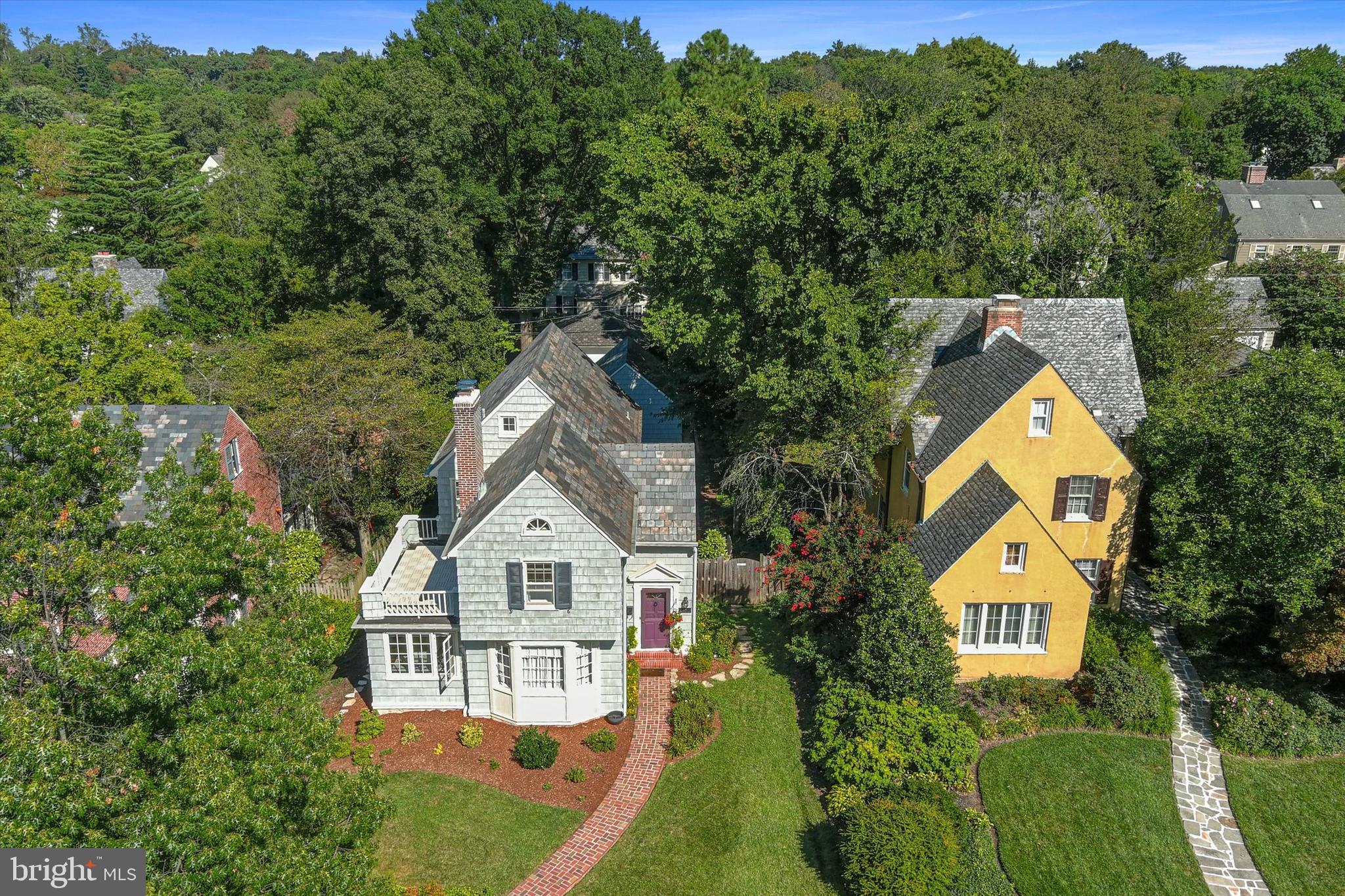 306 St Dunstans Road Baltimore, MD 21212 - Photo 42 of 56 an aerial view of a house