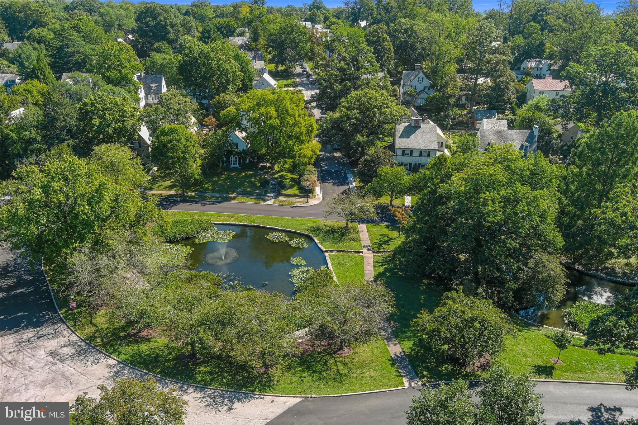 306 St Dunstans Road Baltimore, MD 21212 - Photo 49 of 56 an aerial view of a house with a yard