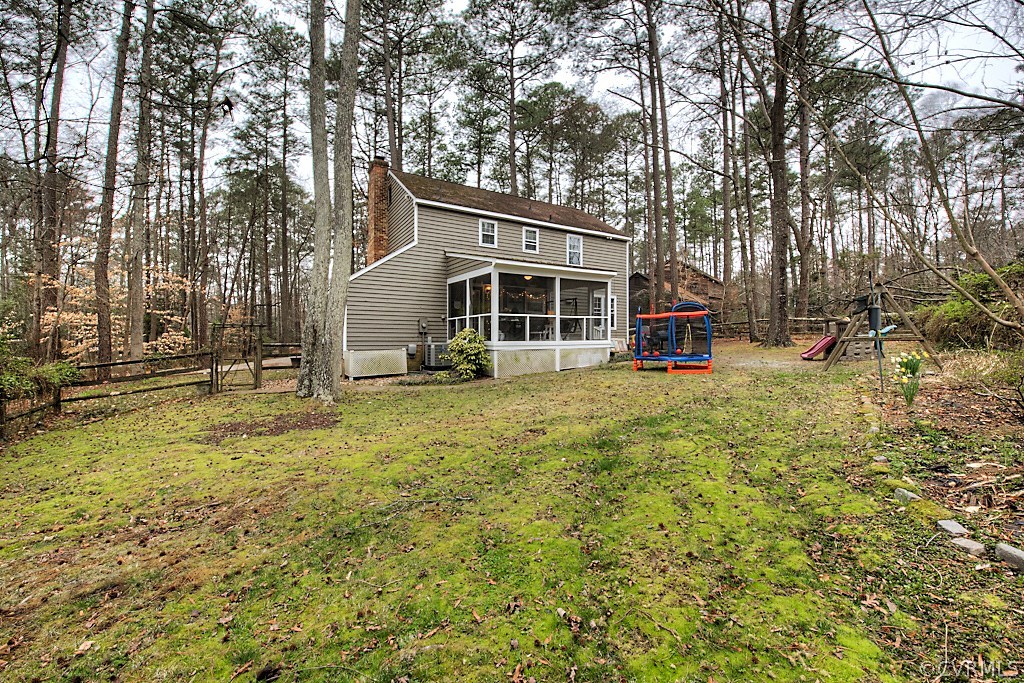 3919 Pebble Creek Road Midlothian, VA 23112 - Photo 40 of 46 a view of a house with backyard