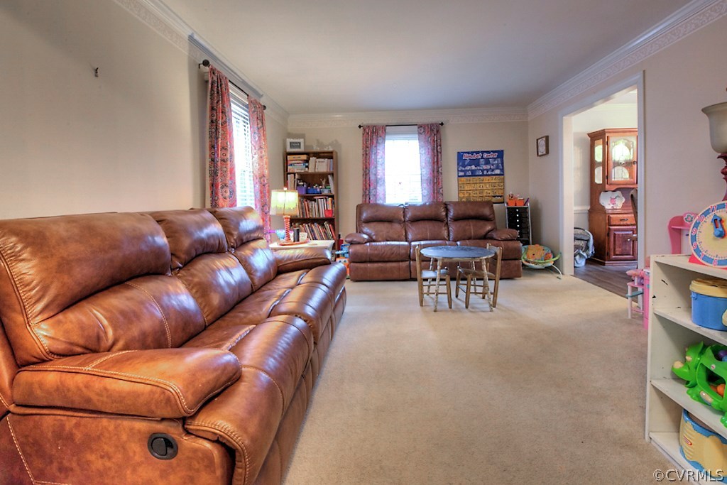3919 Pebble Creek Road Midlothian, VA 23112 - Photo 7 of 46 a living room with furniture and a window