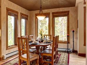 74 452nd Road, Unit COUNTY Breckenridge, CO 80424 - Photo 3 of 22 a view of a dining room with furniture and window