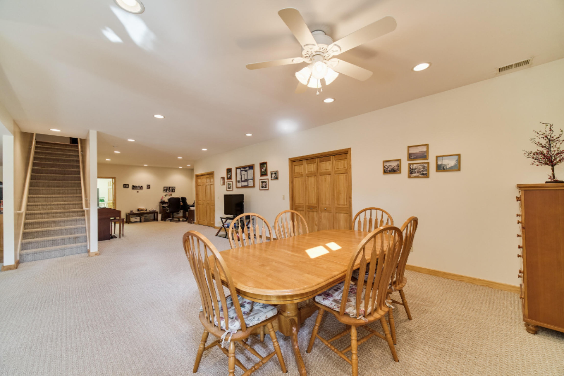 1453 Merkey Road West Manistee, MI 49660 - Photo 29 of 79 Dining Area in Basement