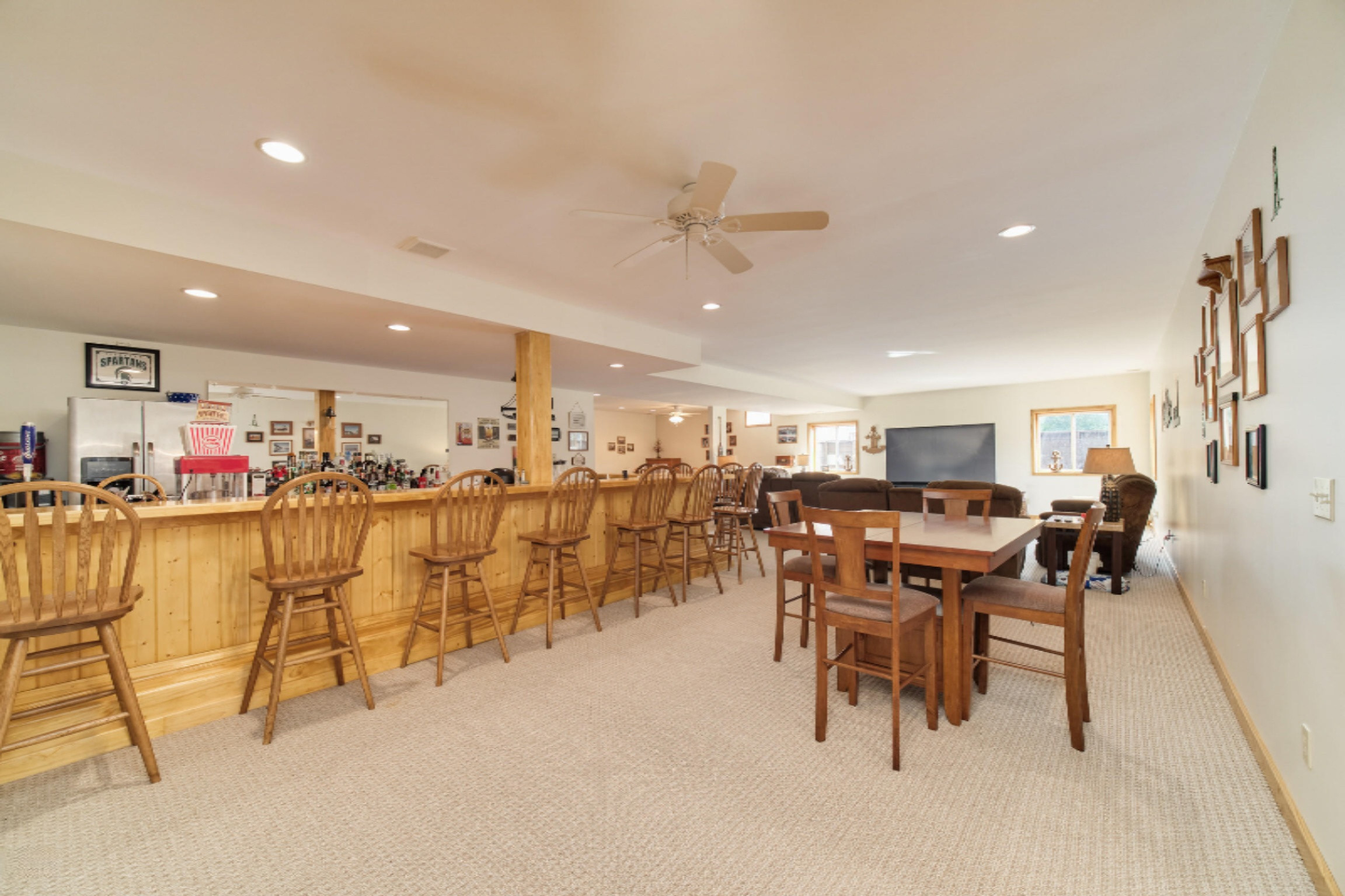 1453 Merkey Road West Manistee, MI 49660 - Photo 35 of 79 Bar Area