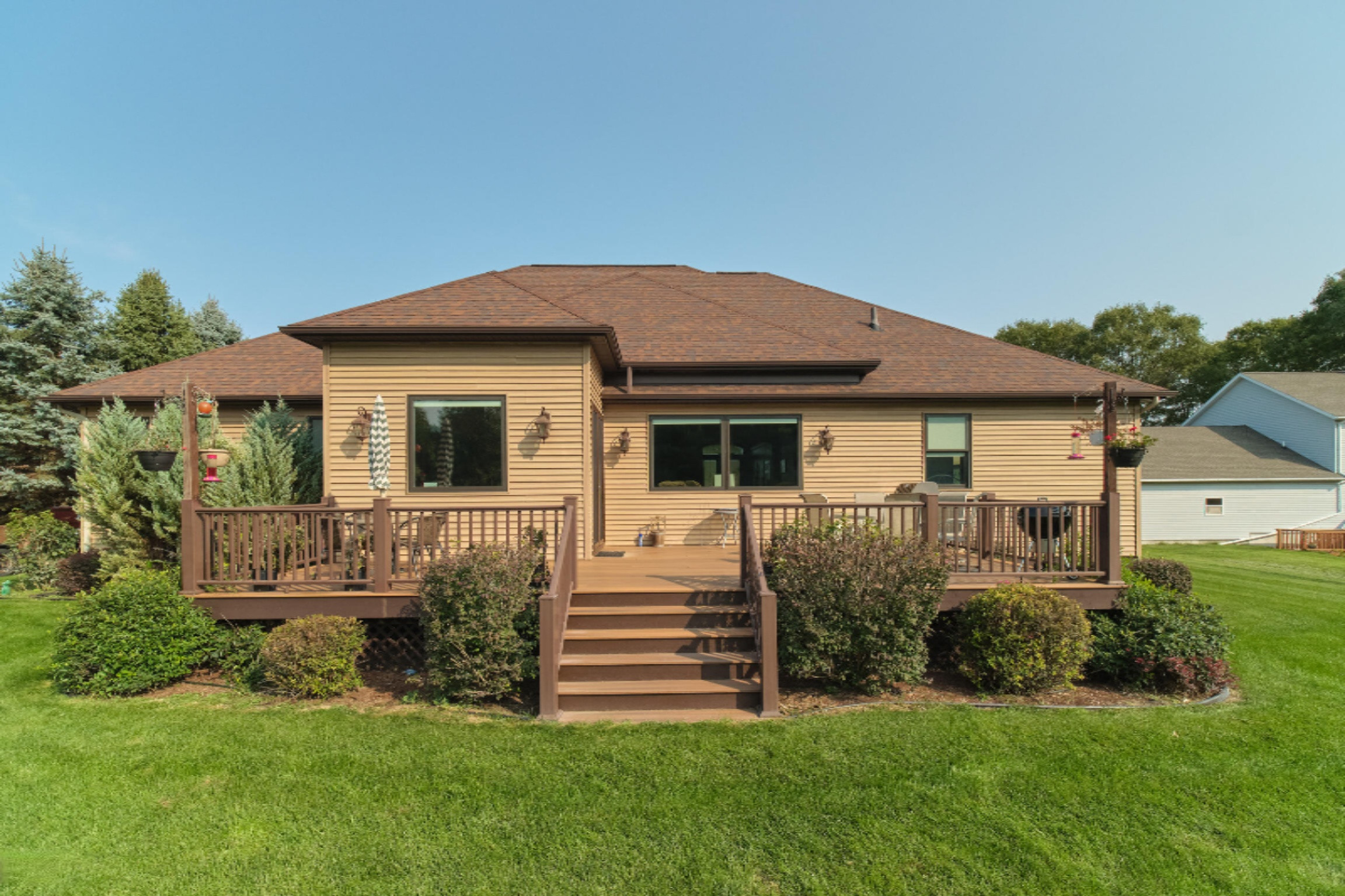1453 Merkey Road West Manistee, MI 49660 - Photo 63 of 79 Rear of Home