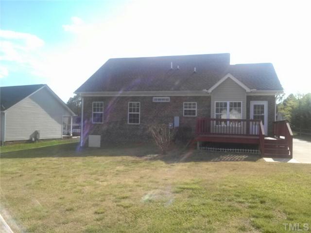 710 Ralph Graham Drive Graham, NC 27253 - Photo 13 of 14 Back exterior....plenty of yard space with over .25 acres!