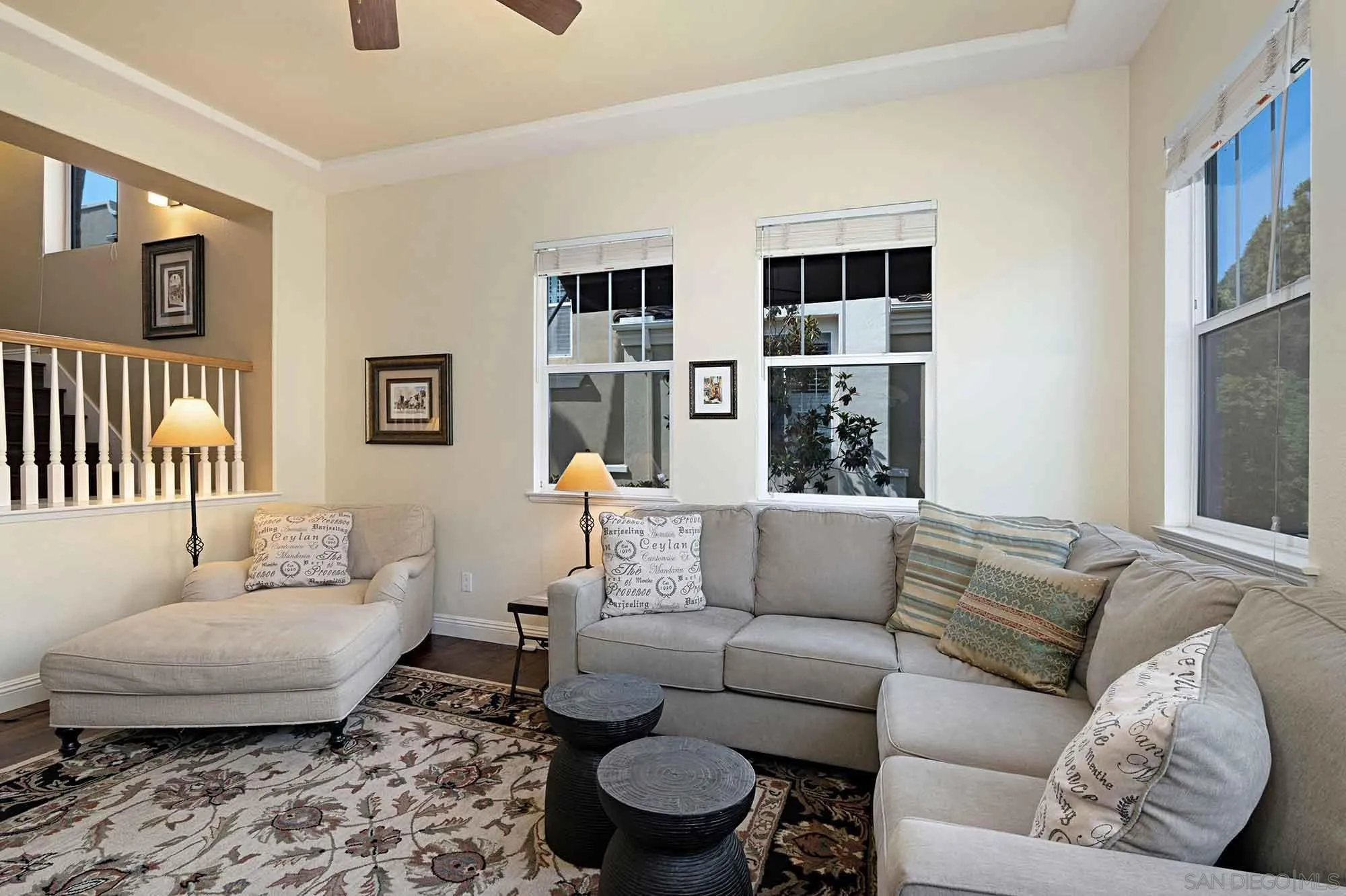 2186 Historic Decatur Road, Unit 35 San Diego, CA 92106 - Photo 4 of 46 a living room with furniture and a couch