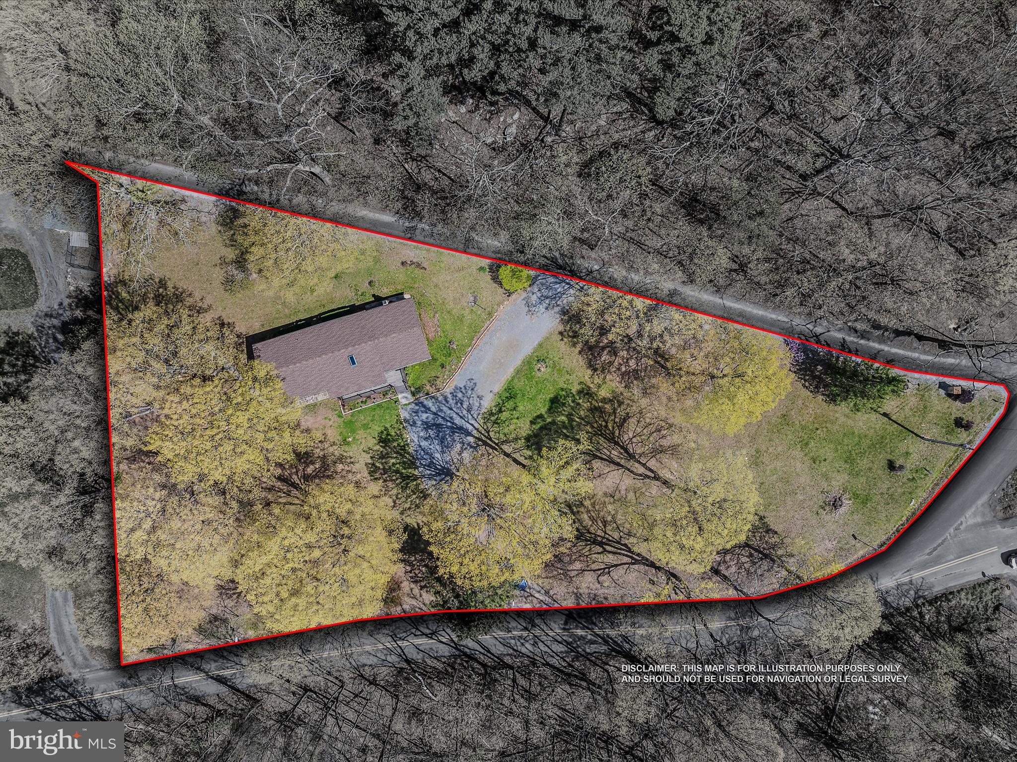 56 Sir Johns Run Road Berkeley Springs, WV 25411 - Photo 29 of 37 Property Aerial