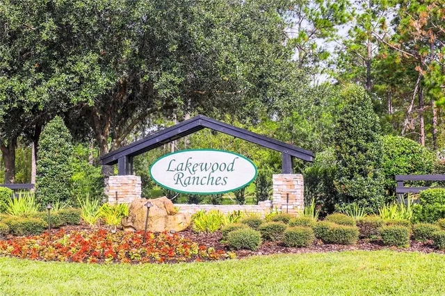 a view of outdoor space with sign board