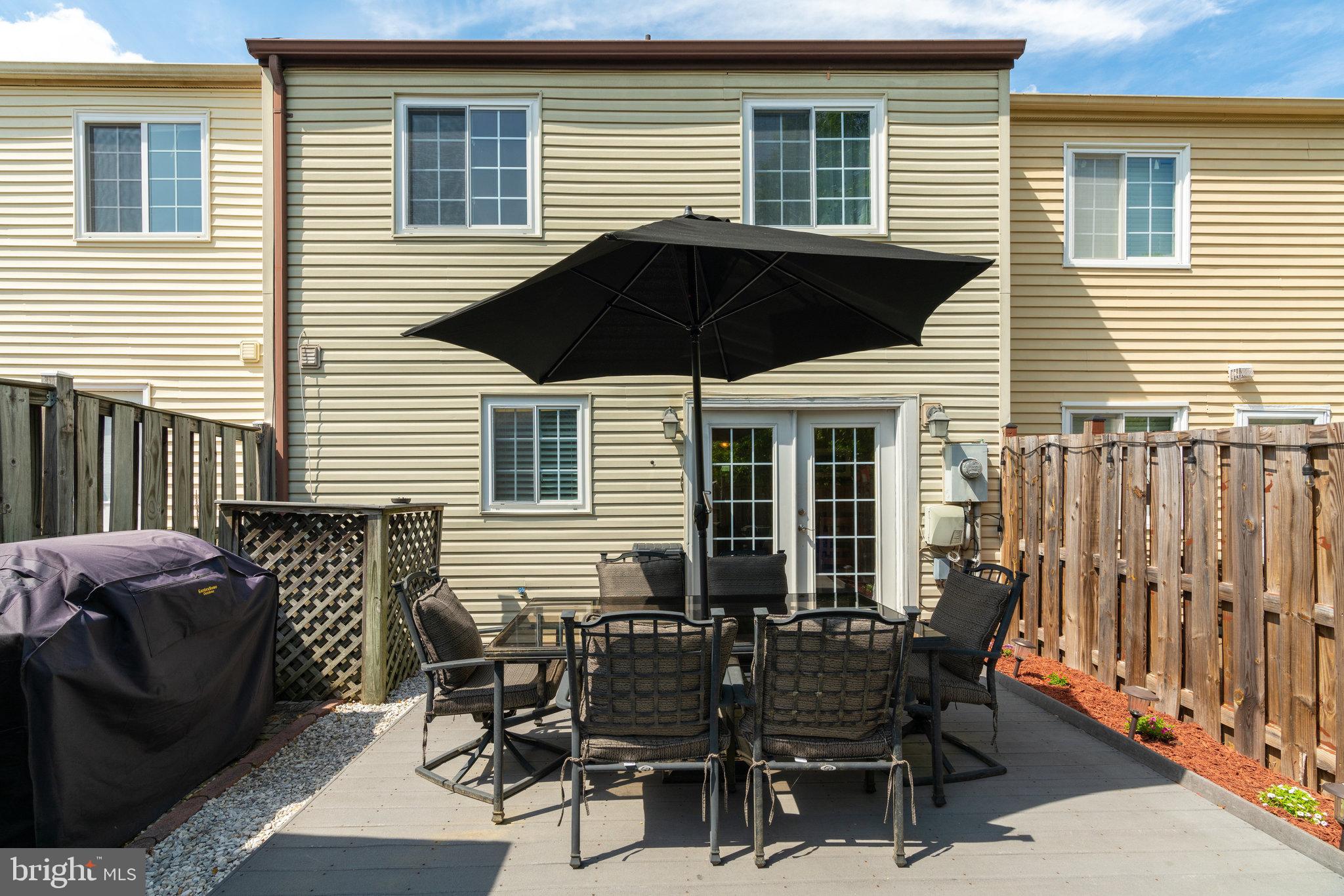 8305 Bark Tree Court Springfield, VA 22153 - Photo 13 of 14 Back Yard w/ Shed & Composite Deck