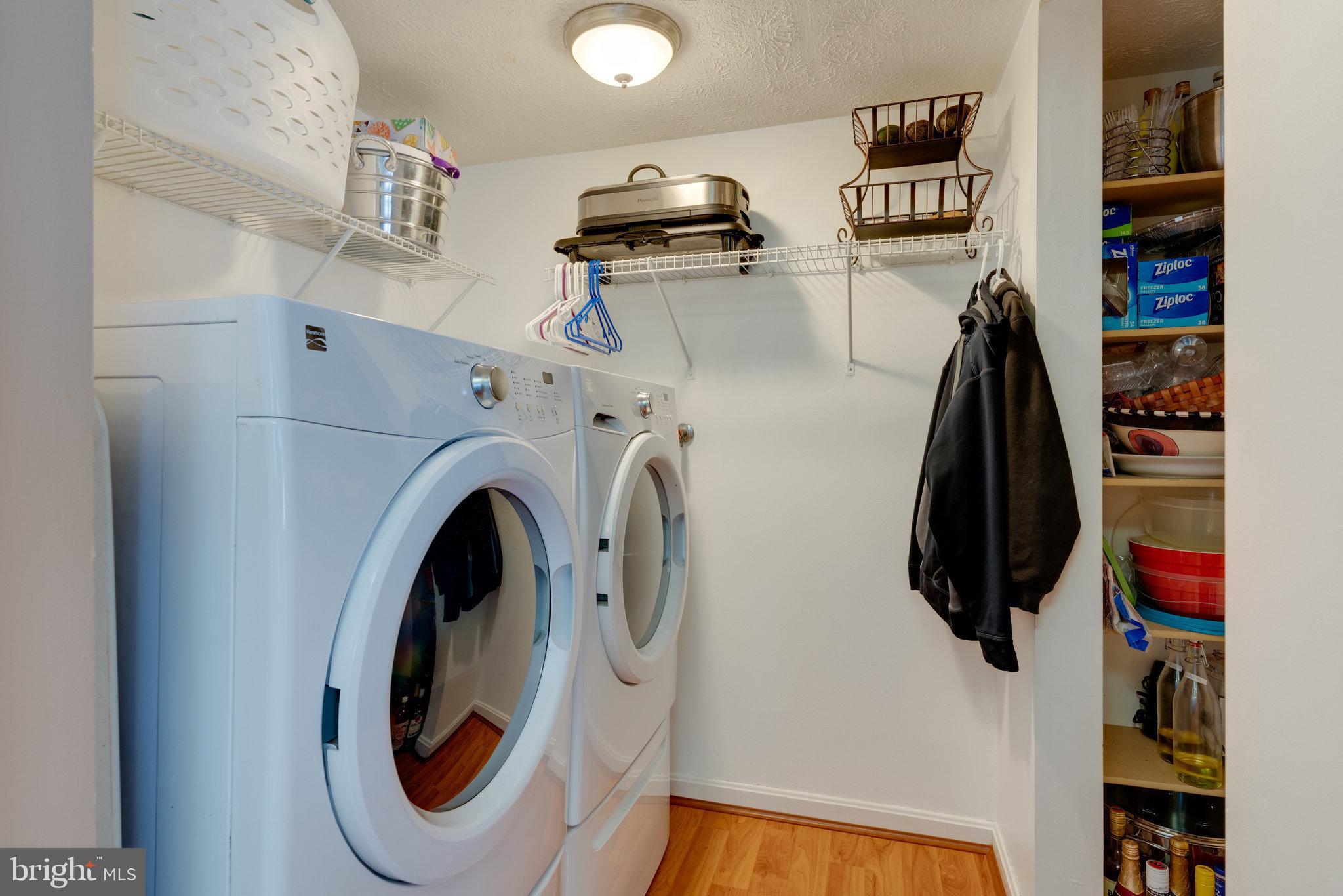 8305 Bark Tree Court Springfield, VA 22153 - Photo 6 of 14 Laundry Room and Pantry off the Kitchen