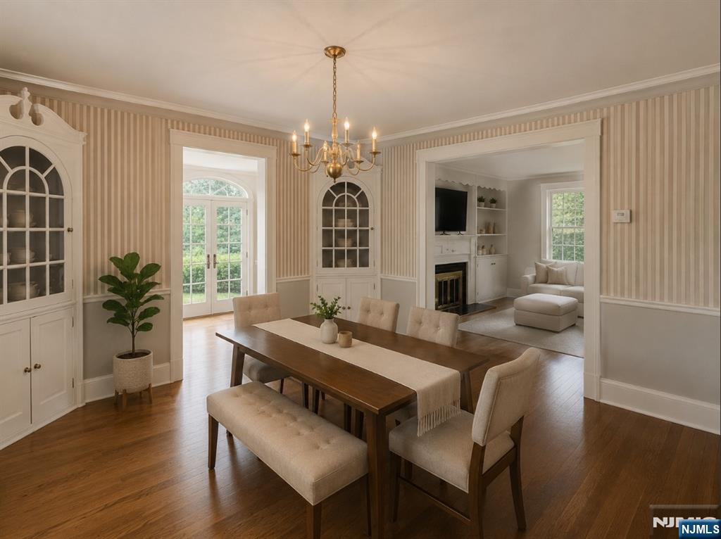 84 Valley View Avenue Ridgewood, NJ 07450 - Photo 5 of 20 a view of a dining room with furniture window and wooden floor