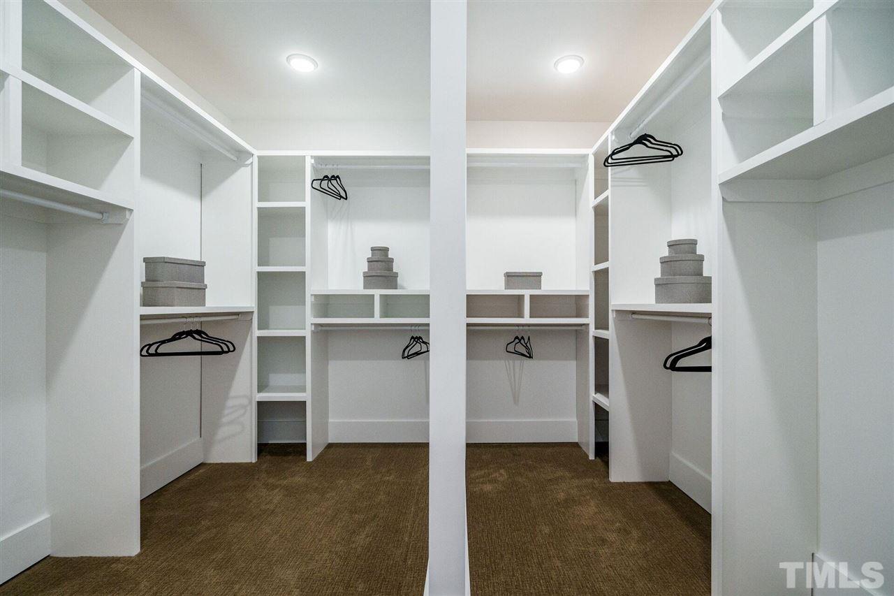 1619 Lorraine Road Raleigh, NC 27607 - Photo 19 of 30 Custom shelving includes shoe storage