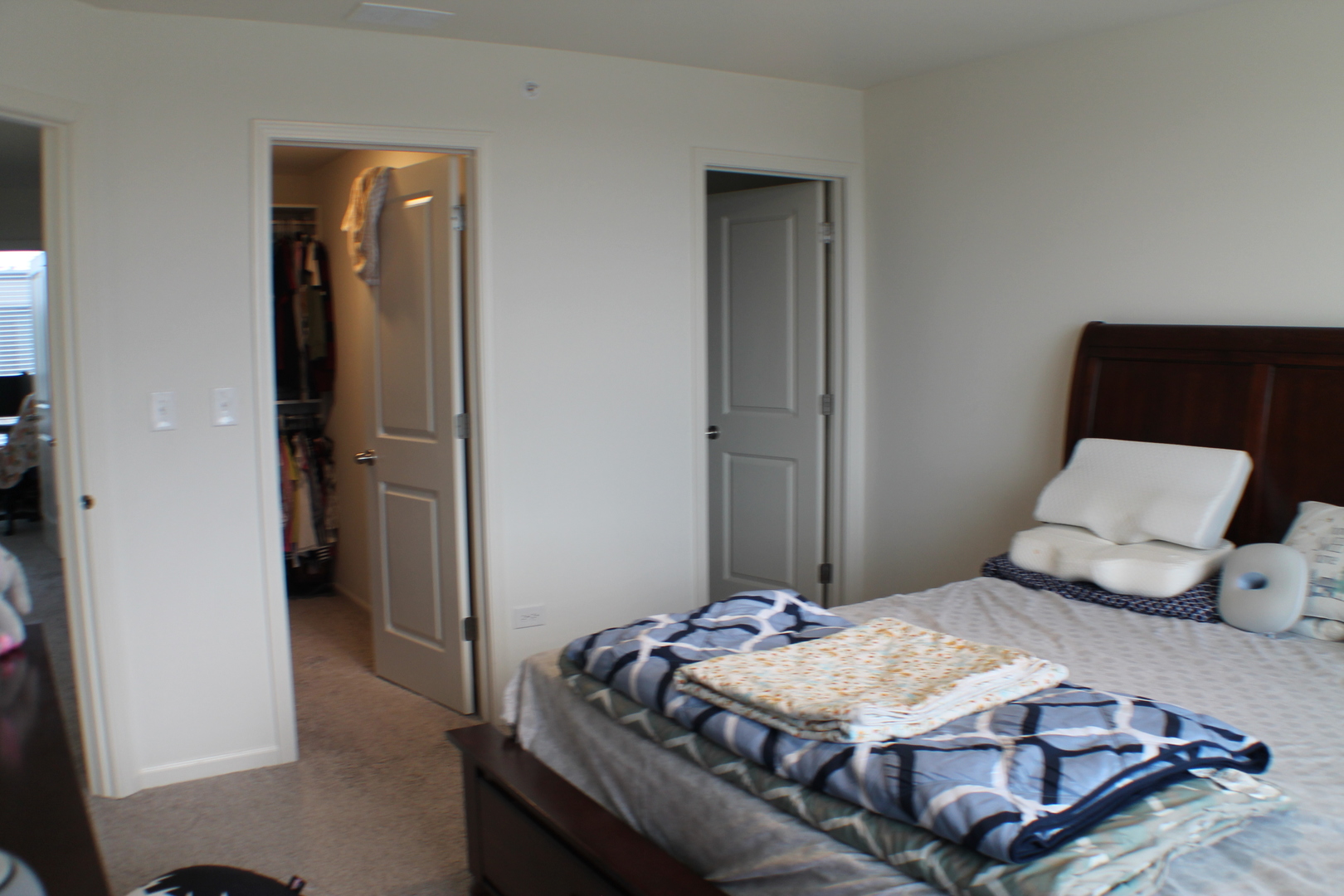 2323 Prestige Place, Unit 1 Schaumburg, IL 60173 - Photo 10 of 17 a bedroom with a bed and wooden floor