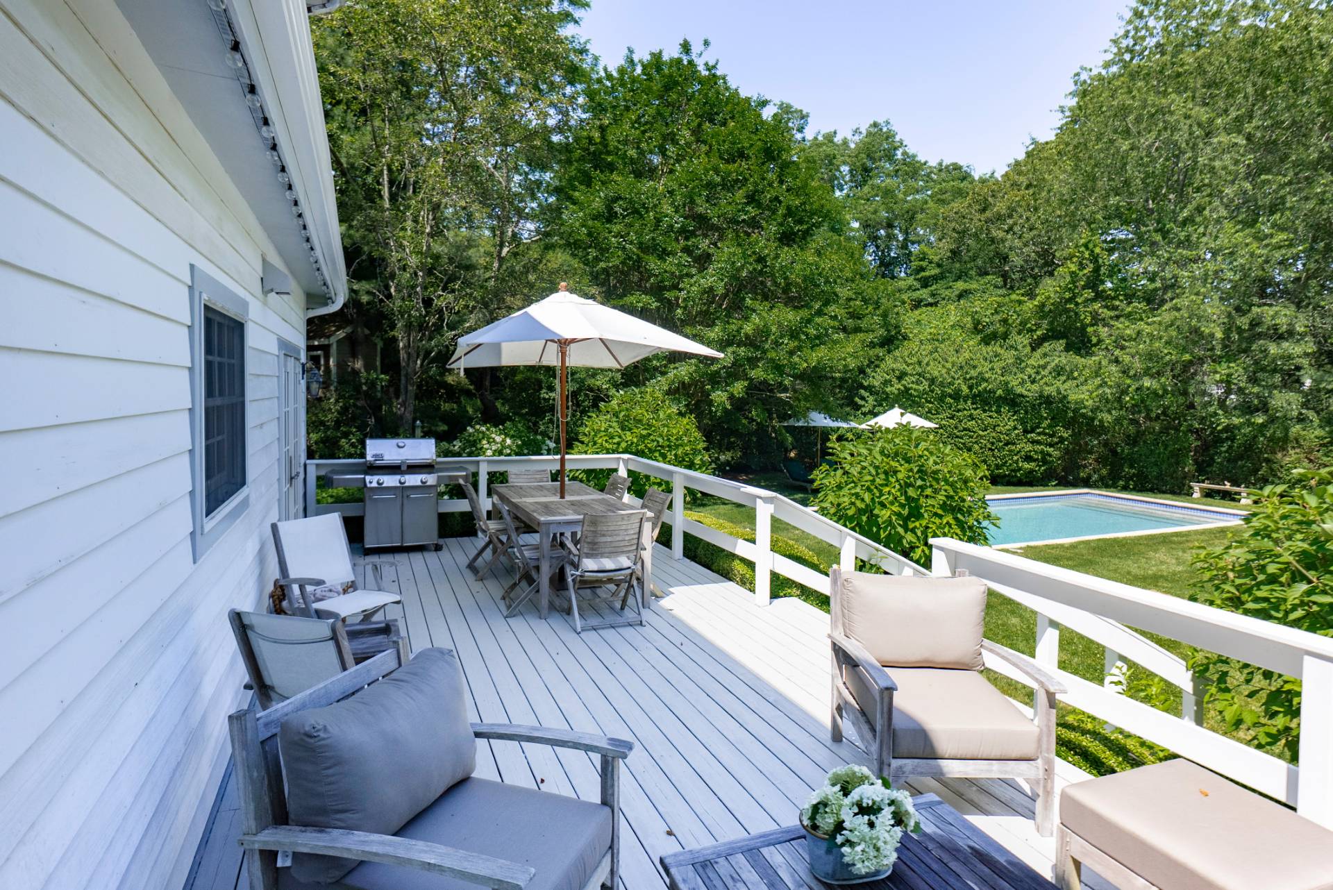 29 Meadows East Bridgehampton, NY 11932 - Photo 13 of 15 a view of a patio with furniture