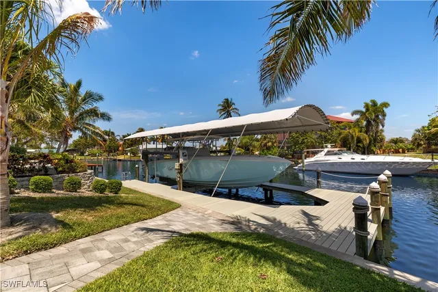 a view of outdoor space and swimming pool